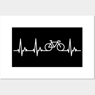 Road Bike Cycle My Heart Beats for Cycling Posters and Art